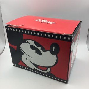 Vintage Disney Store Red Mickey Mouse 6x4.5x4.5 Cardboard Gift Box Film Strip